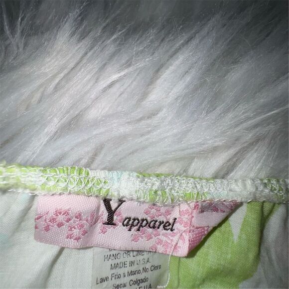 Floral Boho Cotton Flowy Midi Skirt Size S Cottagecore Whimsical A-Line Beach - Picture 5 of 11